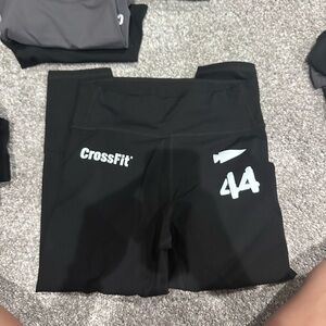 GoRuck CrossFit Games Women’s Black Performance Leggings with White Logo